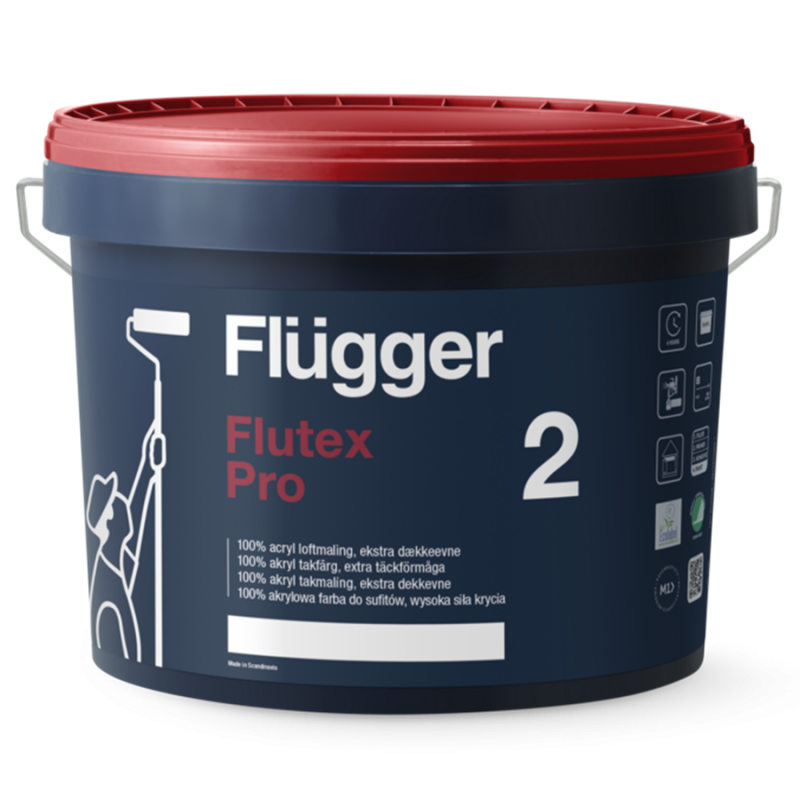 copy of Flugger Flutex 5 PRO Mattweiß, scheuerbar